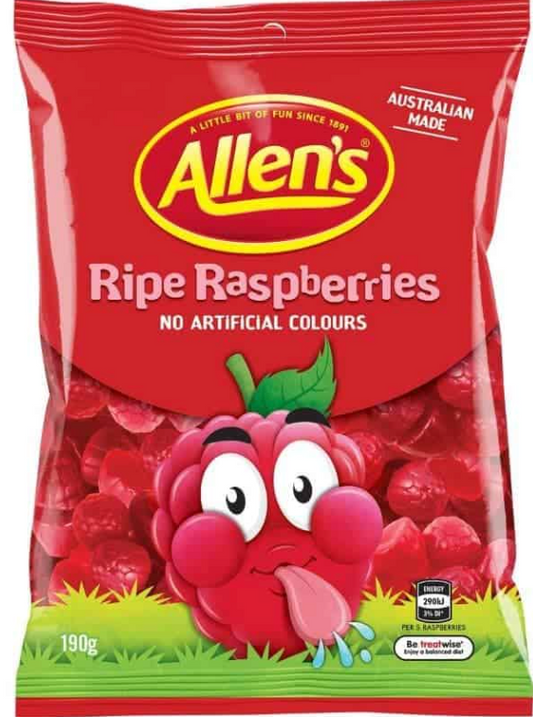 Freeze Dried Allen's Raspberries