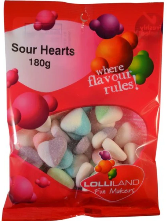 Freeze Dried Lolliland Sour Hearts