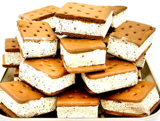 Cookies and Cream Ice-cream Sandwich