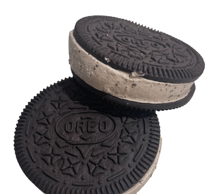 Cookies and Cream Ice cream Sandwich