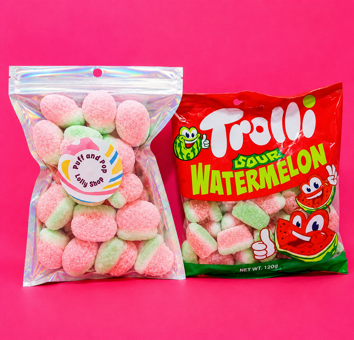 Freeze Dried Trolli Sour Watermelon