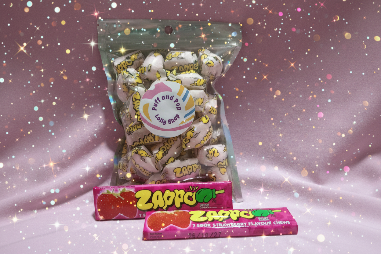 Freeze Dried Zappo Sour Strawberry