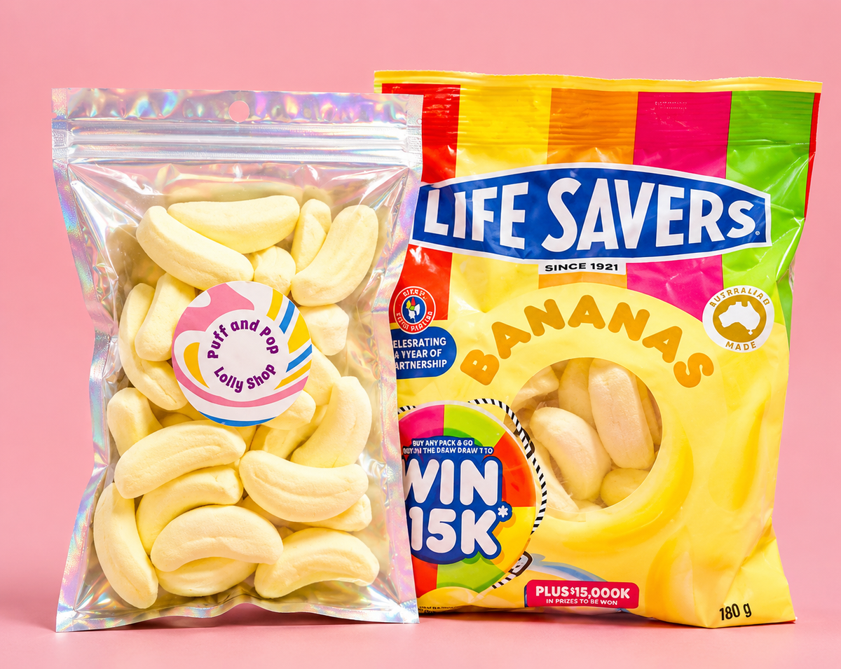 Freeze Dried Bananas