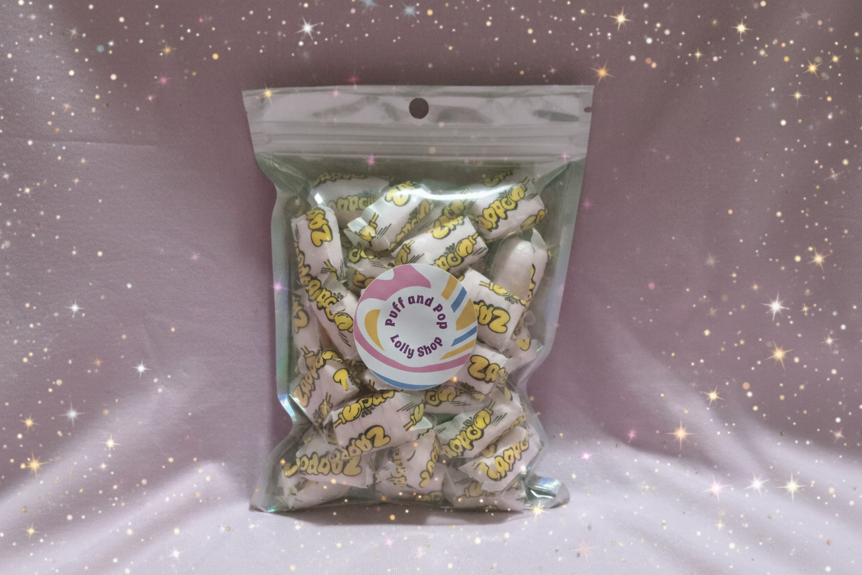 Freeze Dried Zappo's Mixed; Sour Strawberry, Sour Grape & Sour Tutti Frutti