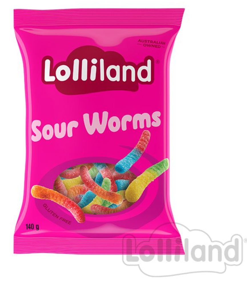 Freeze Dried Lolliland Sour Worms