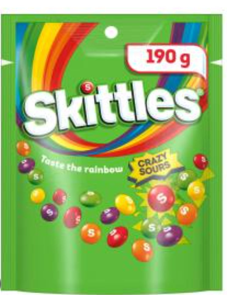 Freeze Dried Sour Skittles