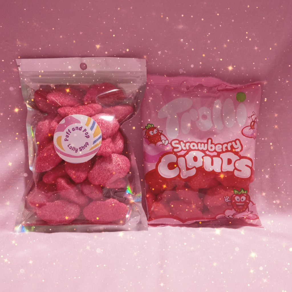 Freeze Dried Chunky Strawberry Clouds