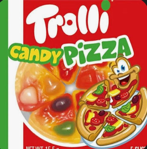 Freeze Dried Trolli Mini Pizza Gummi