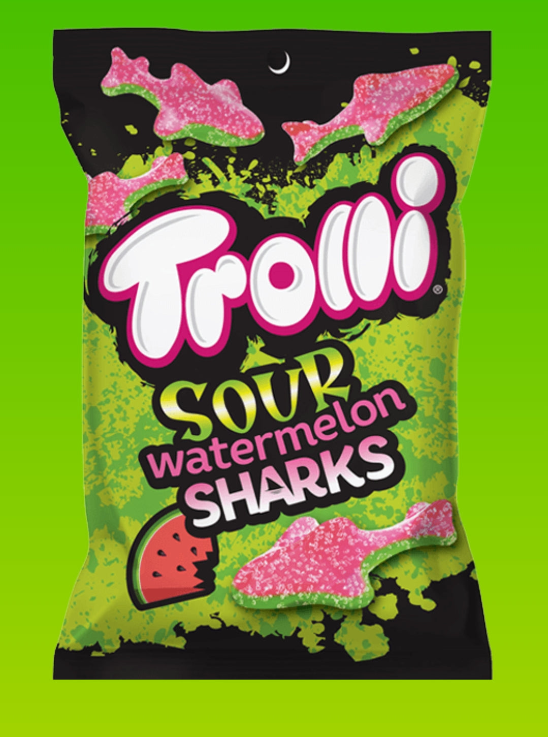 Freeze Dried Trolli Sour Watermelon Sharks