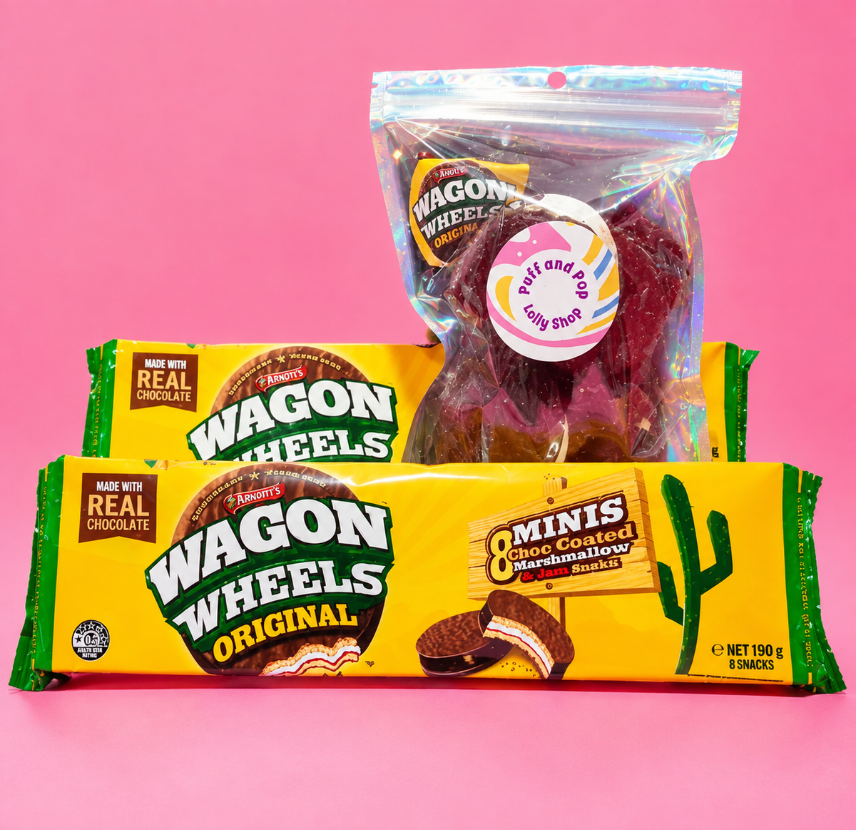 Freeze Dried Arnott's Wagon Wheels