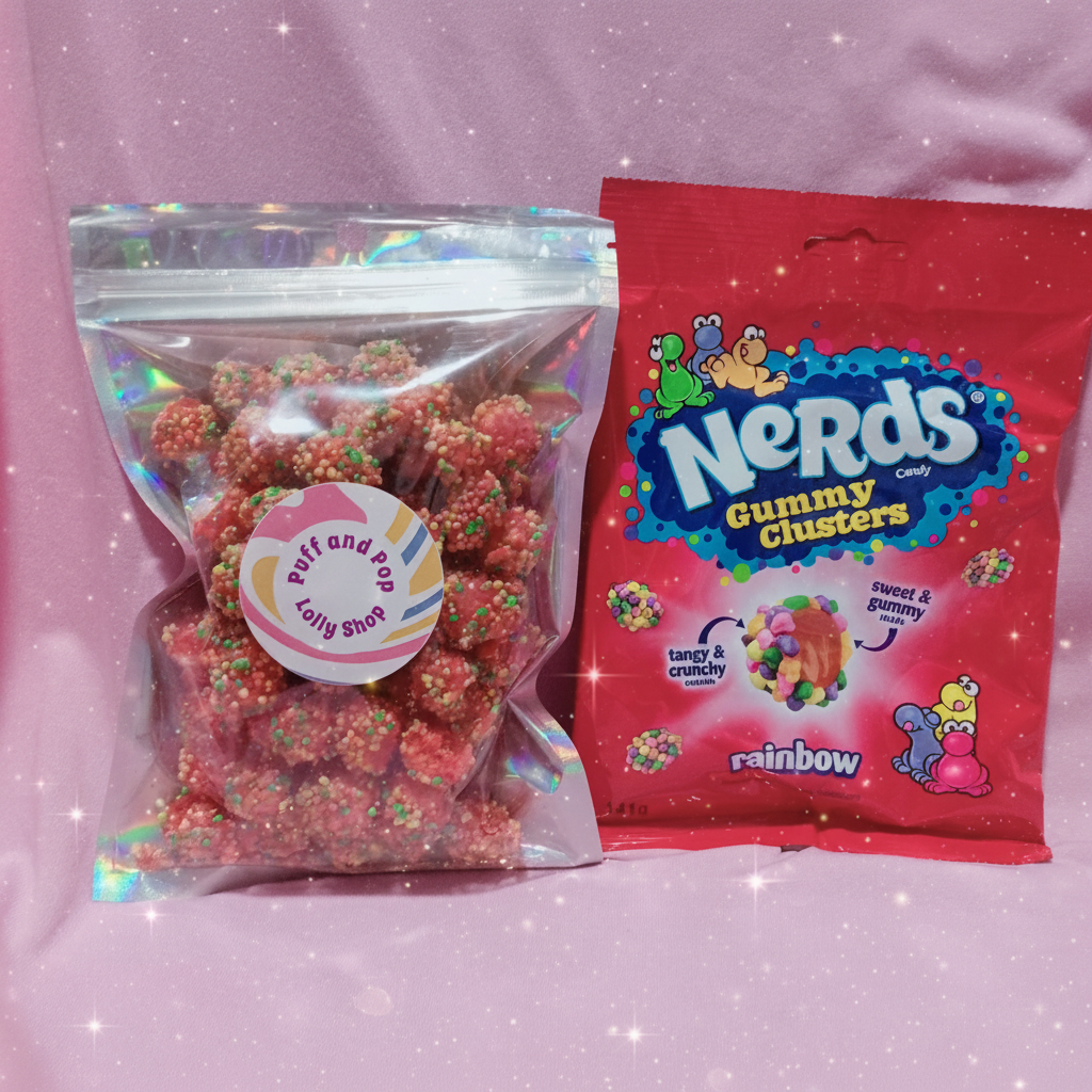 Freeze Dried Nerds Gummy Clusters Rainbow
