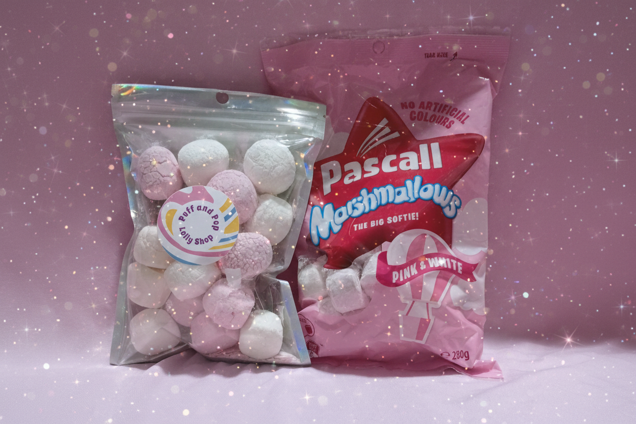 Freeze Dried Pascall Marshmallows