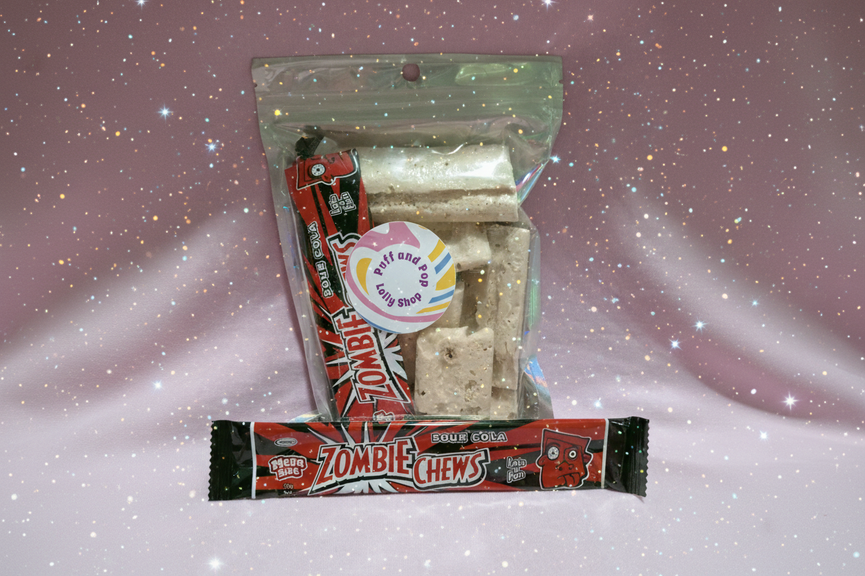 Freeze Dried Zombie Chews Cola