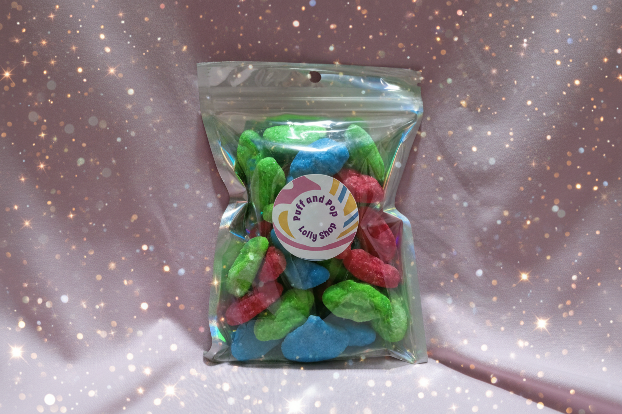 Freeze Dried Chunky Mixed Clouds - Watermelon, Blueberry & Strawberry