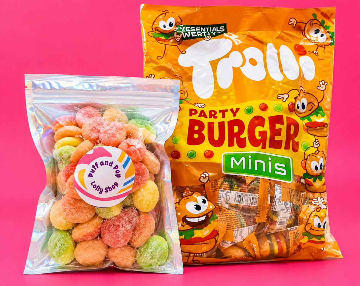 Freeze Dried Trolli Burger Minis