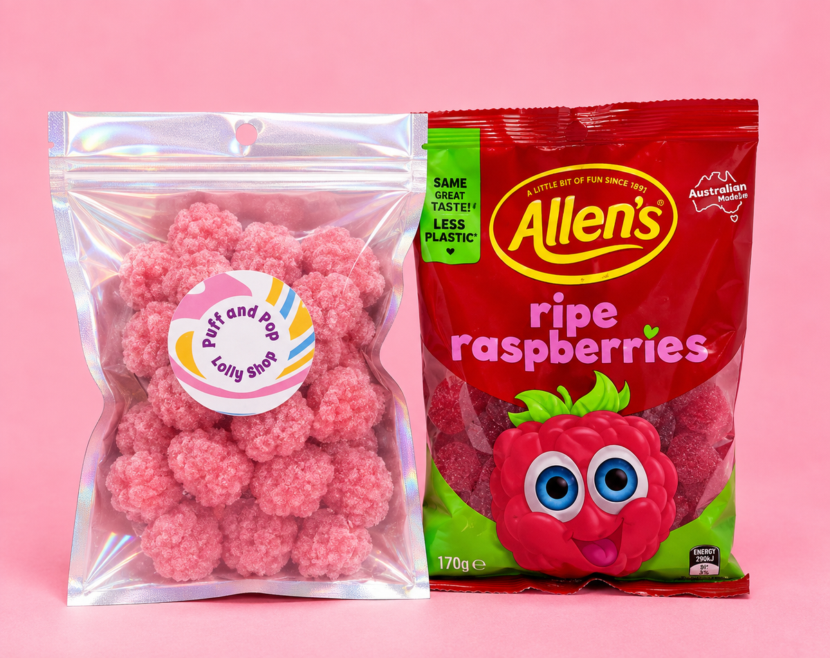 Freeze Dried Allen's Raspberries