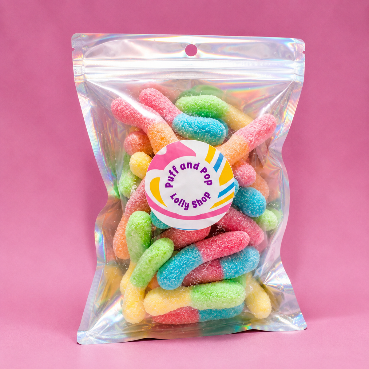 Freeze Dried Lolliland Sour Worms