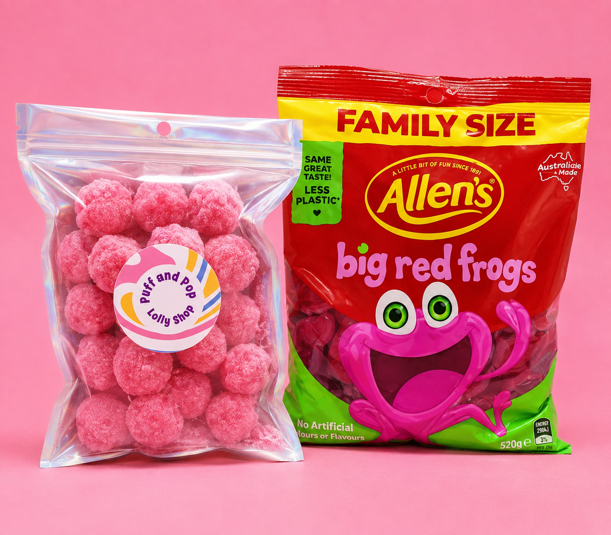 Freeze Dried Allen's Red Frogs