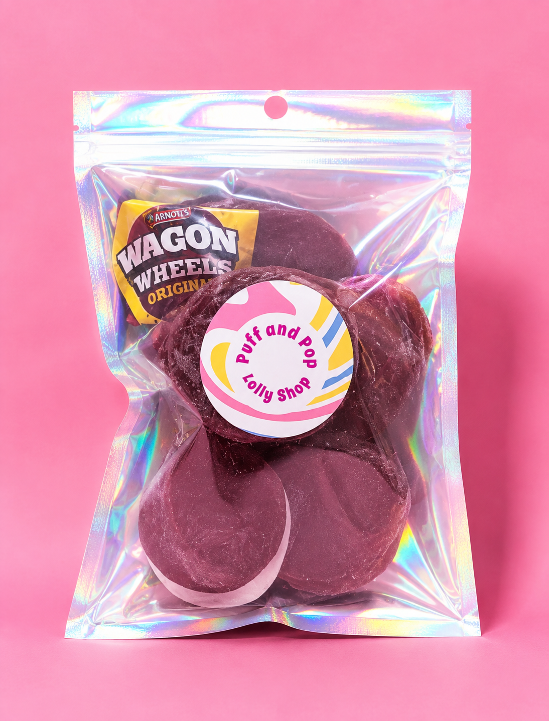 Freeze Dried Arnott's Wagon Wheels